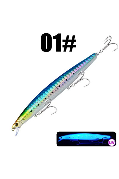 Choice 163mm 33g 01 GREENSPIDER 16cm 33g New Long Casting Minnow Baits Floati...