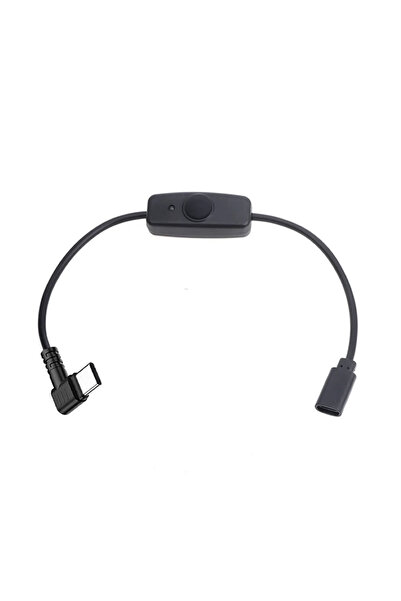 Choice 90 C-F - 35cm 1-pcs Short USB C Extension Cable with ON Off Switch Typ...