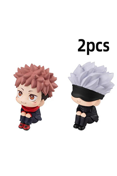Choice Bandai 2pcs 10cm Jujutsu Kaisen Anime FigureYuji Itadori Gojo Satori F...