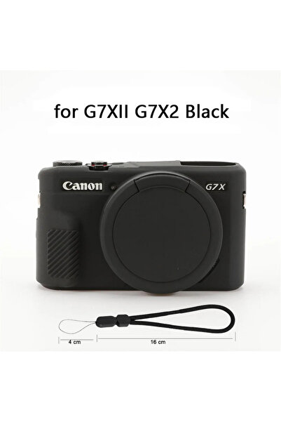Choice1 A Silicone Case for Canon G7X II / G7X Mark II Soft Shockproof Anti-s...