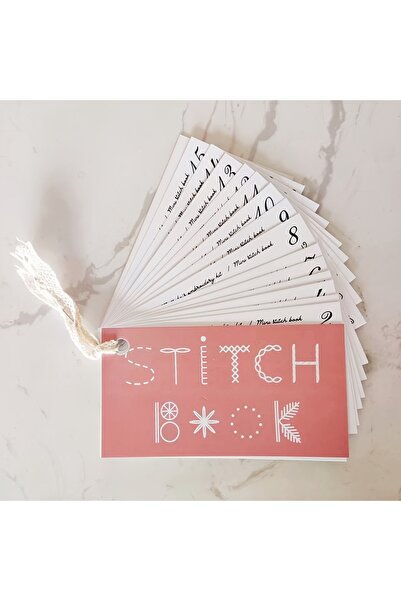 Choice Pink Mini Creative Sewing Book Beginners Sewing Skills Card Manuals Ha...