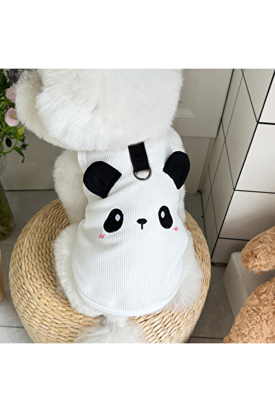 Choice L White Dog Clothes for Small Dogs Thin Cute Dog Vest Puppy Clothes Br...
