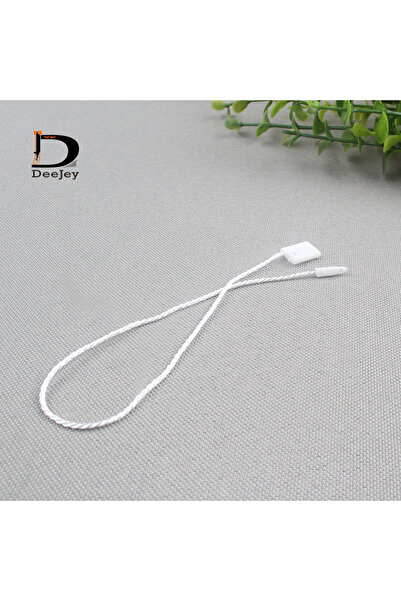 Choice WHITE Wholesale 1000pc pack nylon tag strings manual insert hang tag r...
