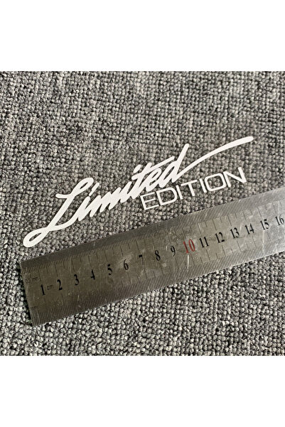 Choice5 white Creative LIMITED EDITION Car Laser Stickers English Letter Car ...