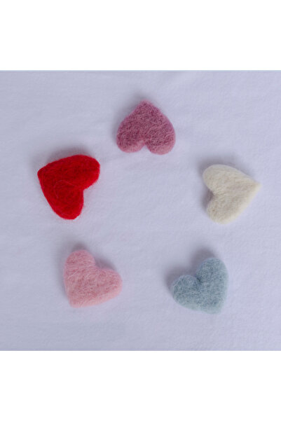 Choice 1 pack multicolor Wool Heart Newborn Photography Props DIY Photography...
