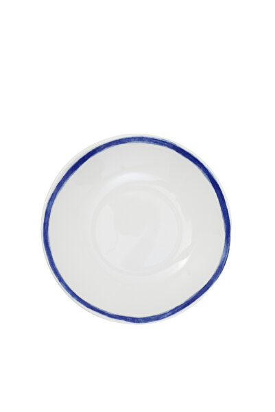 Yargıcı Amorf Desenli Porselen Çukur Tabak(20 Cm)