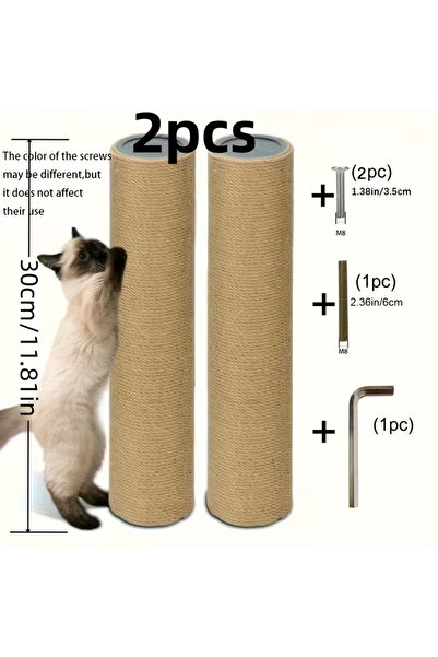 Choice 2pcs 30cm DIY Cat Climbing Tree Tower Replacement Parts | Sisal Rope S...