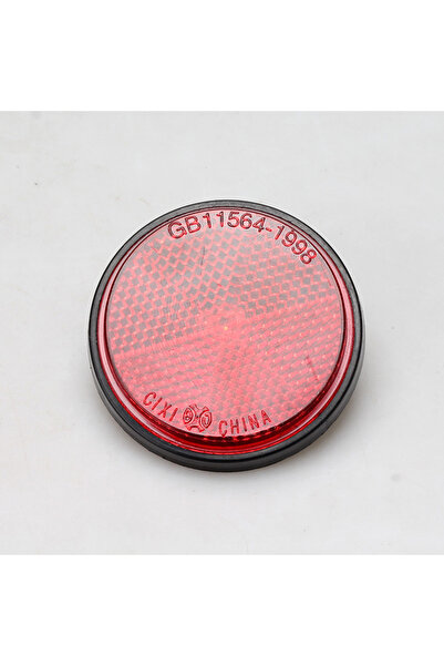 Choice4 red Universal Circular Safety Reflector Night Warning Safety Device C...