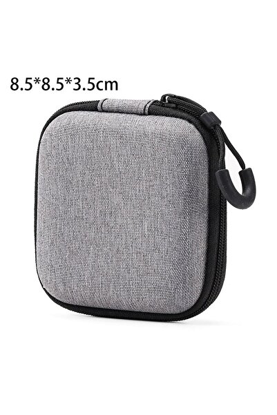Choice 8.5x8.5x3.5cm 1Pcs Mini EVA Storage Bag Pouch Carrying Bag Zipper Earp...