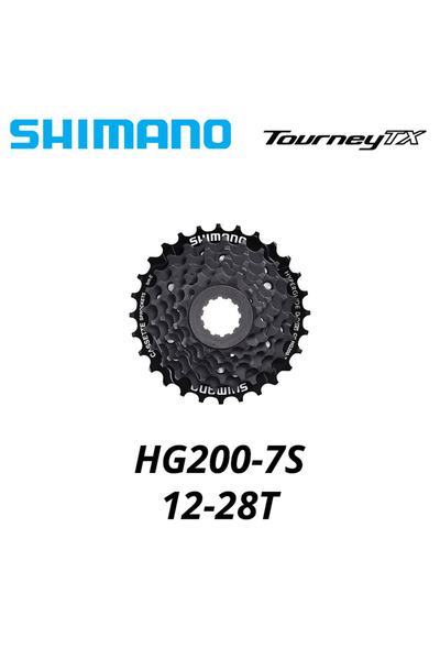 Choice 7S 12-28T Shimano TOURNEY TX HG200 CS 7 8Speed Cassette Sprocket CS-HG...