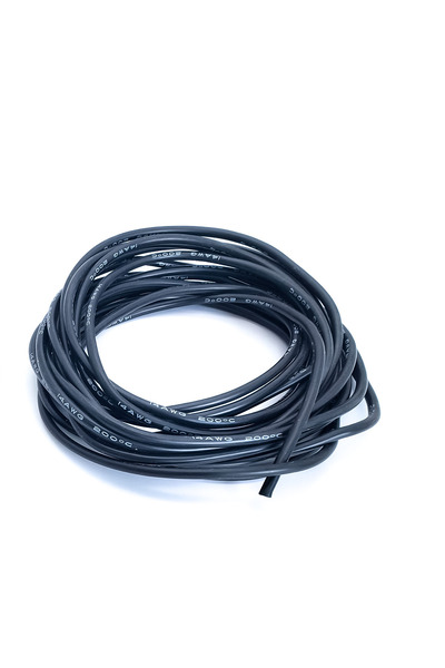 Choice41 5m 18 AWG Black 14/16/18/20/22/24/26/28/30 AWG Silicone Electric Wir...