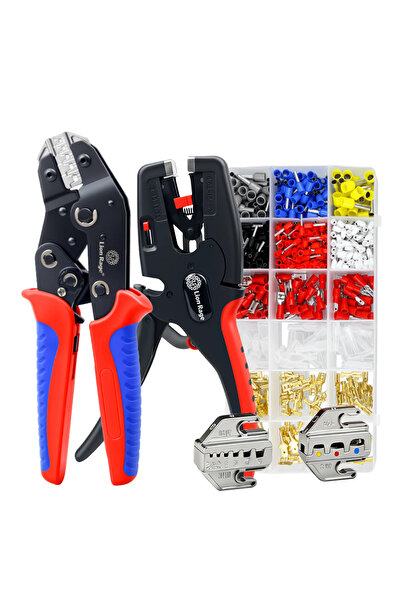 Choice4 68Bs 2Jaws D3 715pcs SN-68B Ratchet Crimping Pliers Set with 2 Jaws &...
