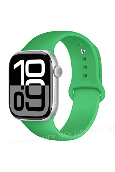 Choice 38mm-40mm-41mm S-M 74 Bright Green Silicone Band For Watch straps 45mm...