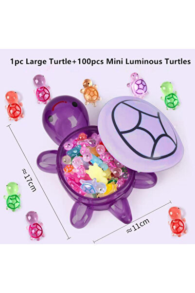 Choice PP2 NEW SALE Night Glow Large Turtle+Mini Luminous Turtles Figurines R...