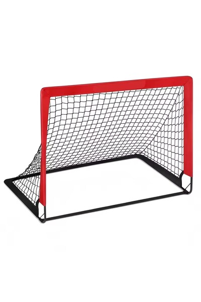 Choice6 Red Portable Scer Goals for Backyard Foldable Mobile Training Footbal...