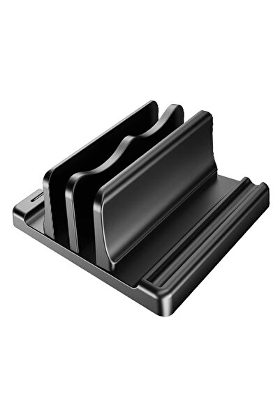 Choice Black Two slot 4 in 1 Office Laptop Stand Vertical Save Desktop Space ...