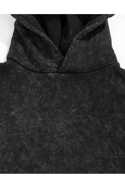 UKHWD SUPPLY Oversized Acid Washed Erkek Hoodie UK1013WHSY