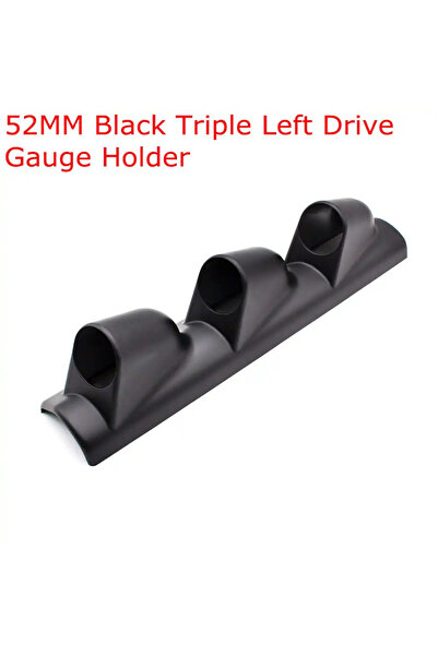 Choice Triple left holder 2INCH 52mm Car Gauge Pod Universal Single Double Tr...