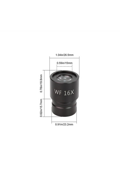 choice2 WF16X Datyson microscope eyepiece, 0.91inch (23.2mm) special wide-ang...
