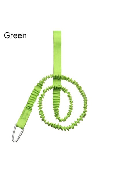Choice green Adjustable Elastic Kayak Canoe Paddle Leash Fishing Rod Leash Sa...