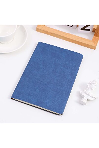 Choice A5 Blue A5 Soft Leather Notebook, 120 Pages, Office Stationery, Waterp...