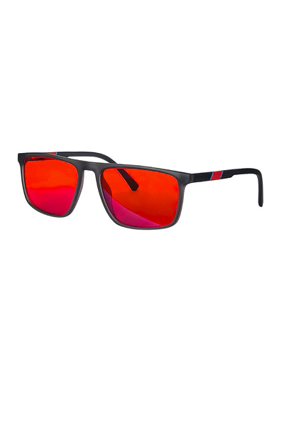 Choice1 C2 RED SHINU red glasses block blue light better sleep Orange lens gl...