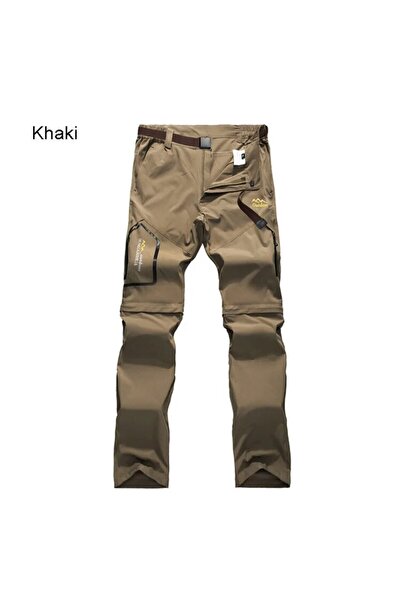 Choice XXL Khaki Men's Hiking Pants Trekking Convertible Quick Dry Lightweigh...