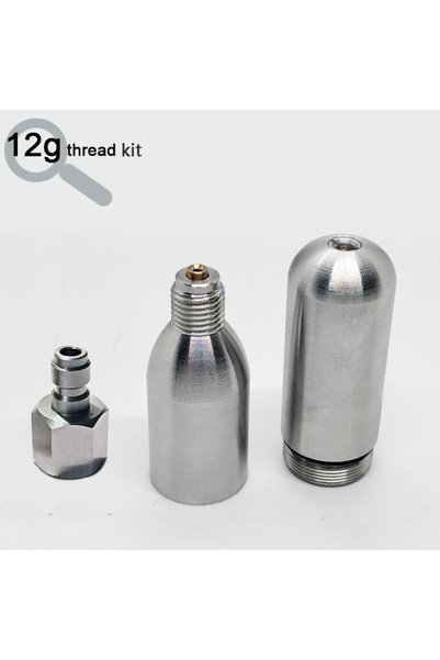 Choice3 12g thread kit Rechargeable Capsule 8g 12g 16g Inflator Bulb Pump Tyr...