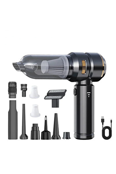 Choice4 Black 2HEPA Car Vacuum Cleaner High Power Portable Handheld Wireless ...