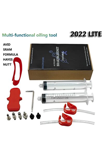 Choice 2022 LITE SHIZIWANGRI Bicycle Brake Oil Bleed Kit Tools For SHIMANO, S...