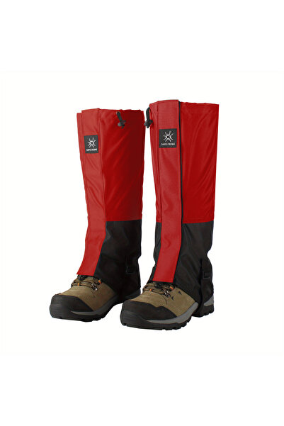 Choice Red Waterproof Leg Gaiter Outdoor Snow Village Snow Cover Mountaineeri...