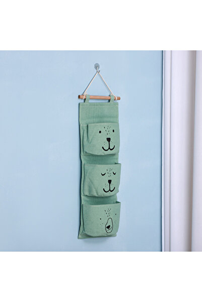 Choice green Hanging Storage Bag 3 Pocket Waterproof Hanging Organizer for Do...