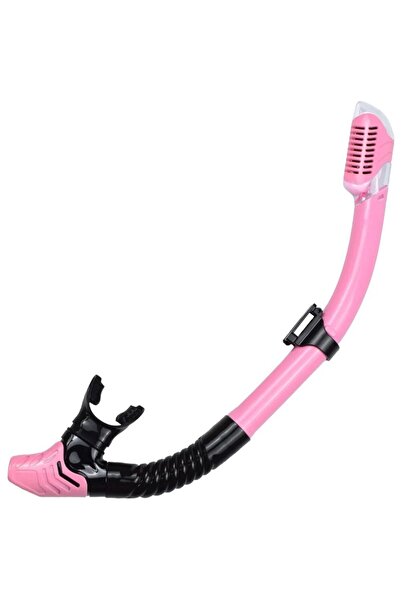 Choice BlackPink Dry Snorkel Tube Easy Breath Scuba Diving Splash Guard Top V...