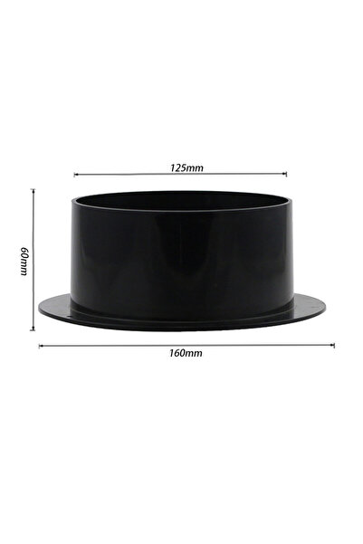 Choice1 125mm 100/125/150mm Straight Pipe Flange Connector Ventilation Ductin...