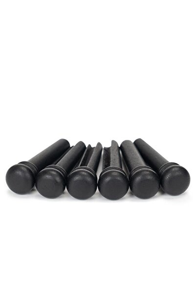 Choice11 Ebony A Miwayer Acoustic Guitar Bridge Pins of Various Styles 6pcs ,...