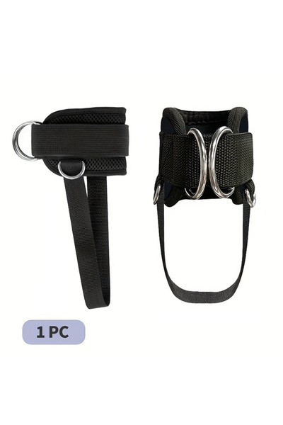 Choice black-1pc 1PC Padded Ankle Straps Ankle Straps for Cable Machines Doub...