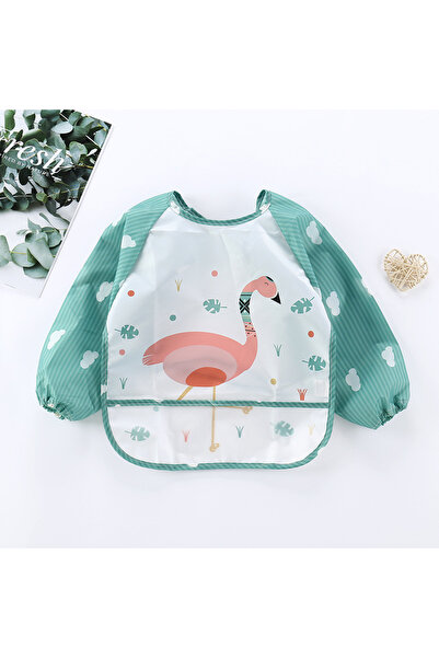 Choice31 0-3year style 31 Waterproof Full Sleeve Baby Bibs Children Apron Lon...