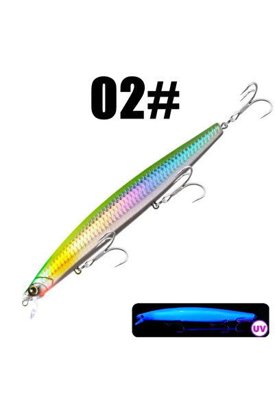Choice 163mm 33g 02 GREENSPIDER 16cm 33g New Long Casting Minnow Baits Floati...