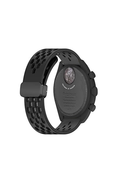 Choice For MoonSwatch Black For X Swatch MoonSwatch Band Magnetic Bracelet Fo...