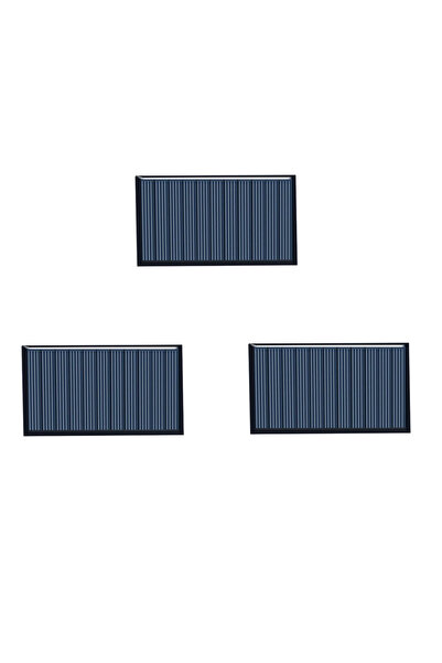 choice2 A A 3PCS 80x45mm 5V 75mA Solar Panel Drop Glue Board DIY Solar Silico...