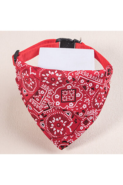 Choice 8.6-17.3inch red Adjustable Pet Puppy Cat Scarf Bandana Collar Neck Sc...