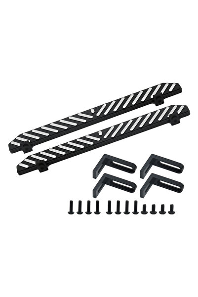 Choice B-Black BDXRC TRX4 Aluminium Alloy Pedal Board for 1/10 RC Crawler Car...