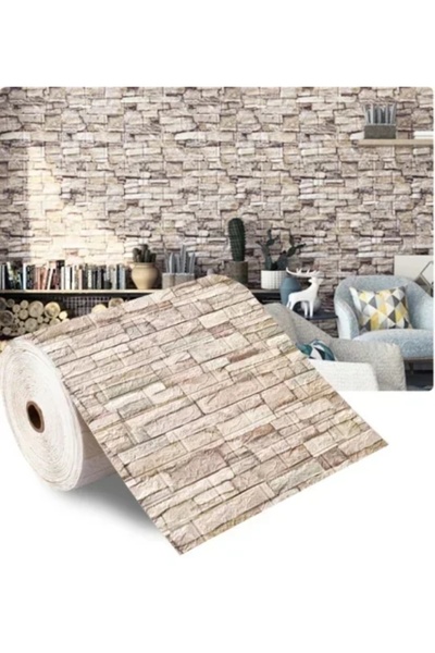 Choice 70cmx200cm Light yellow 70cm*2m 3D Soft Foam Brick Wallpaper Sticker R...