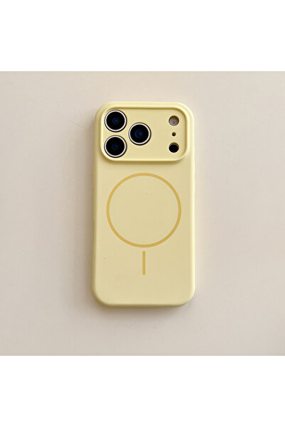 Choice57 iPhone17 Pro Yellow For Magsafe Magnetic Wireless Charging Luxury So...