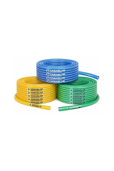YANARLAR ÖRGÜLÜ HORTUM 1/2" – 100 METRE | Dayanıklı ve Esnek Bahçe Hortumu