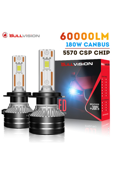choice2 H11 6000K Cold White K5C H7 LED 60000LM Headlights Canbus H1 H4 H11 9...