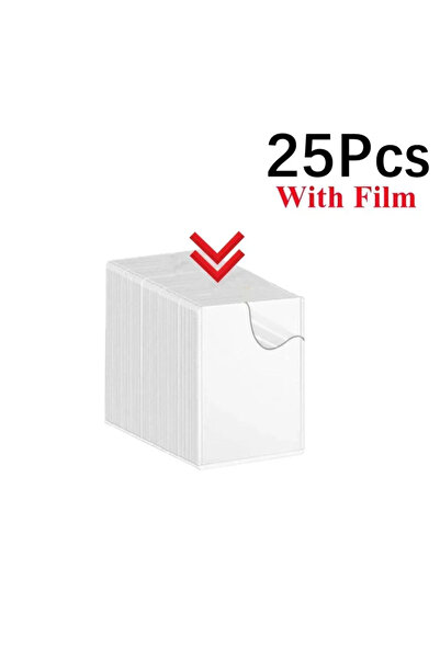 Choice A-25pcs(with film) 10/25/50/100Pcs Transparent photo album Korean Kpop...