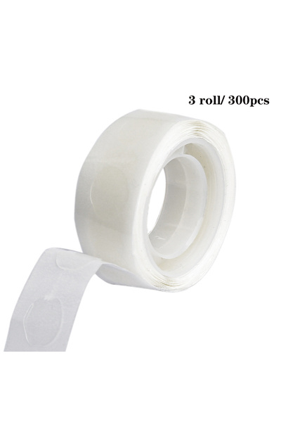 choice2 3 roll 300pcs Circular Dot Adhesive for Students Double-sided Adhesiv...