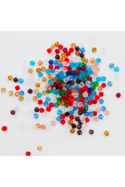 Choice3 44 100PCS 4MM Shiny Faceted Austria Crystal Beads Bicone Beads Loose ...
