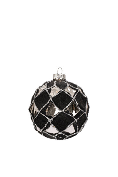 Yargıcı Yuvarlak Cam Ağaç Süsü(8 Cm)